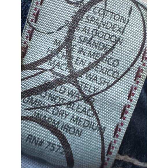 BKE Buckle Stella Boot Jeans Women's Sz 29 29x31 Blue Low Rise Bootcut cowgirl - Picture 8 of 16